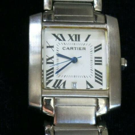 orologio vintage piccolo cartier argent plaque oro 20m|Cartier paris 925 argent watch.